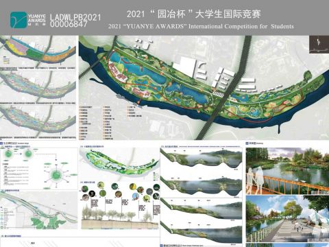 营网·自“芯”生——高明河下游河段的弹性景观规划设计