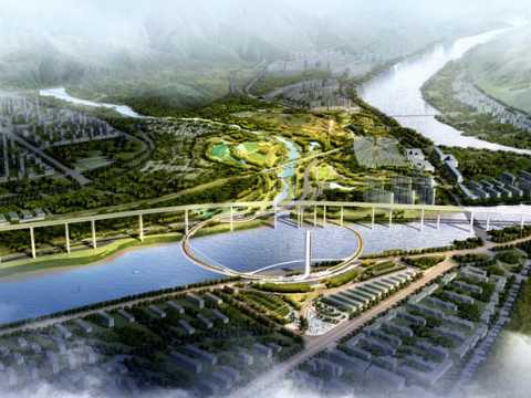 神木城市中心公园景观设计