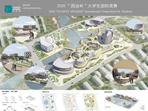 "绿色城林，融合共生"--汤山新城城市综合体设计