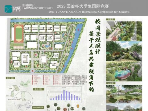 人鸟共生——校园景观设计