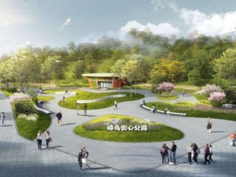 金州大道新江与城天琅、天奕、天越段绿化地建设工程