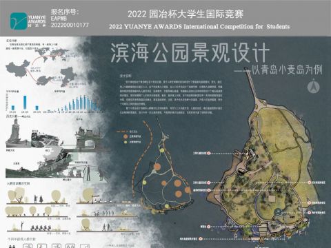 滨海公园景观设计——以青岛小麦岛为例