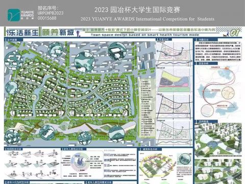 乐活新生，颐养新城-基于“智慧康养+旅游”模式下的小镇空间设计——以新乡市凤泉区凤凰谷乐活小镇为例