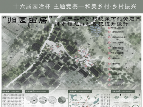 归园田居——基于美丽乡村视角下的黄石市排市镇龙口村景观提升设计