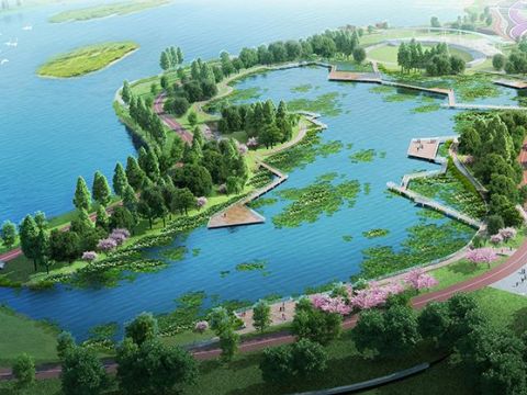 咸宁大洲湖生态建设示范区项目湿地公园及环湖绿道设计