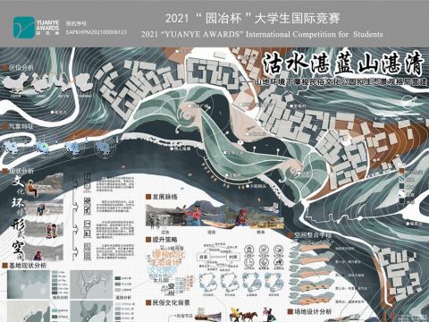 沽水湛蓝山湛清——山地环境下摩梭民俗文化公园拟生态景观格局营建