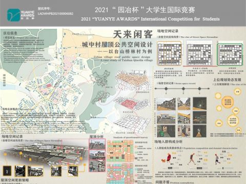 天来闲客•城中村屋顶公共空间设计 ——以台山桥林村