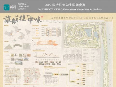 谁解“桂”中味——基于叙事性景观的苏州市桂花公园综合性景观规划设计