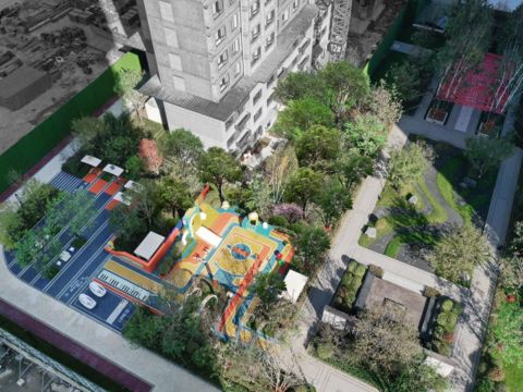 长春国际影都14# 地块展示区景观