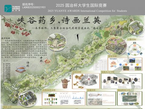 峡谷药乡，诗画兰英——本草经纬：三象聚合的当代药园营造法式“西安村”