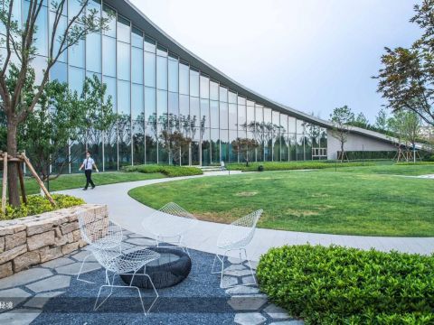 郑州融侨中原城展示区景观工程