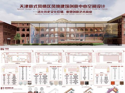 天津意式风情区风貌建筑创意中心空间设计