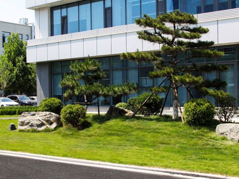 雷德数控新厂区景观设计工程