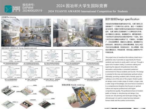 步行友好城市理念下澳门本岛步行环境优化模块设计