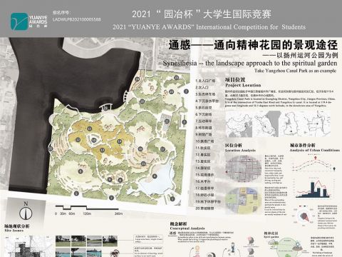 通感——通向精神花园的景观途径，以扬州运河公园为例