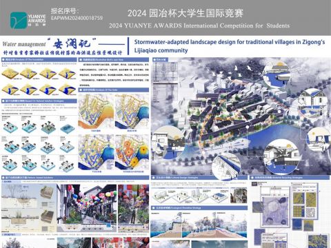 “安澜记”——针对自贡李家桥社区传统村落的雨洪适应性景观设计