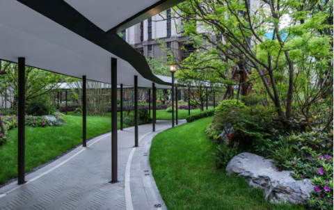 建发央著项目一标段景观工程