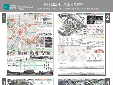 基于“TOD合理区”概念下的西安地铁西工大站站域设计