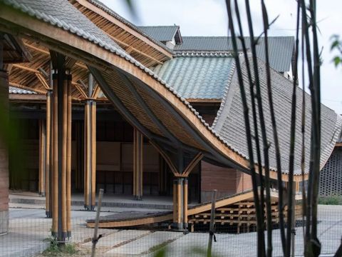 在行建筑｜传统材料的新实践——成都圆觉寺村村民中心