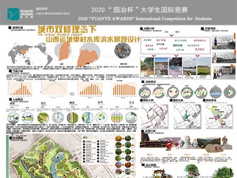 城市双修理念下山西运城樊村水库滨水景观设计