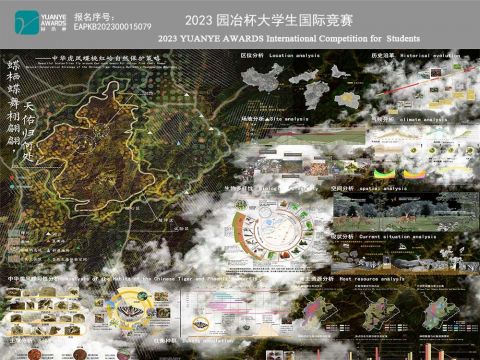 蝶栖蝶舞栩翩翩，天佑归何处