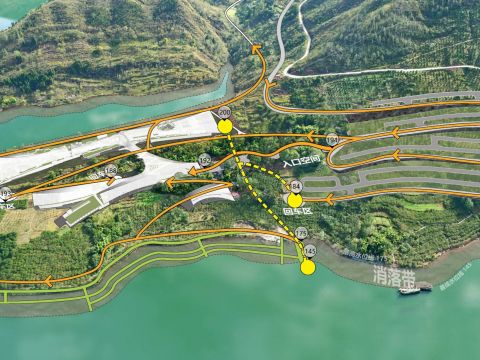 云阳县普安恐龙化石地质公园建设项目恐龙博物馆周边景观设计