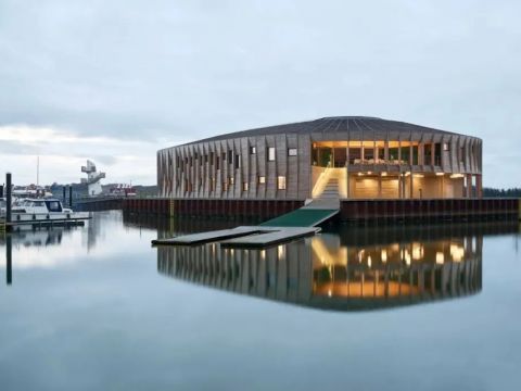 Snøhetta WERK Arkitekter | 丹麦埃斯比约新海事中心