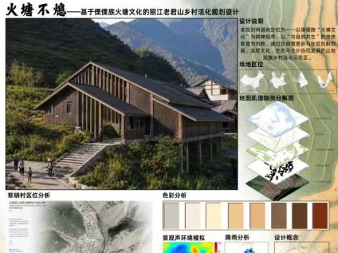 火塘不熄——基于傈僳族火塘文化的丽江老君山乡村活化规划设计