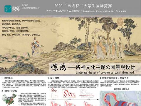 惊鸿——洛神文化主题公园景观设计