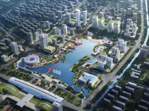 园冶杯参赛作品 | 欧博迈亚：常州高铁新城总体规划设计