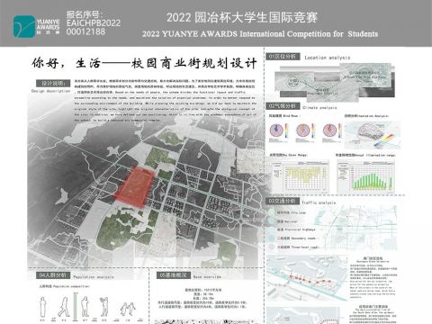 《你好，生活——校园商业街规划设计》
