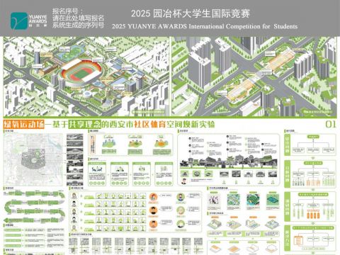 绿氧运动场—基于共享理念的西安市社区体育空间焕新实验