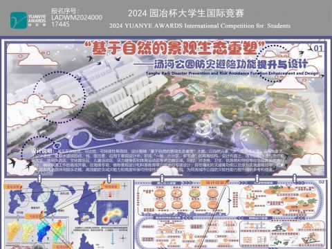 “基于自然的景观生态重塑”——汤河公园防灾避险功能提升与设计