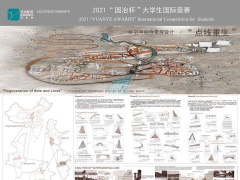 “点线重生”-桥空间综合空景观设计