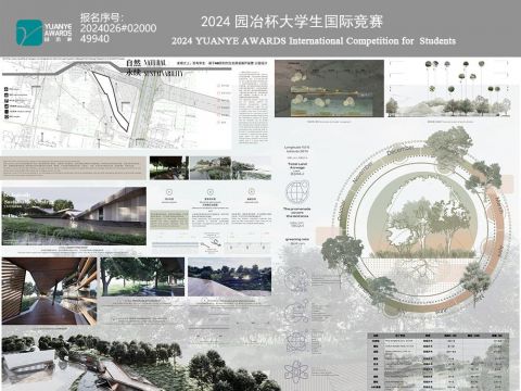 废墟之上，旧有新生——基于6R原则的生态廊道循环装置-公园设计