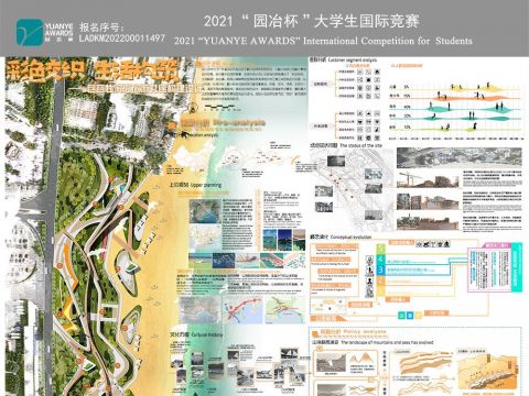 彩色交织，生活构筑——包容性滨海旅游社区构建设计