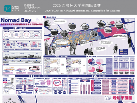 Nomad Bay——数字游牧视角下三亚湾新城旅游服务片区城市设计
