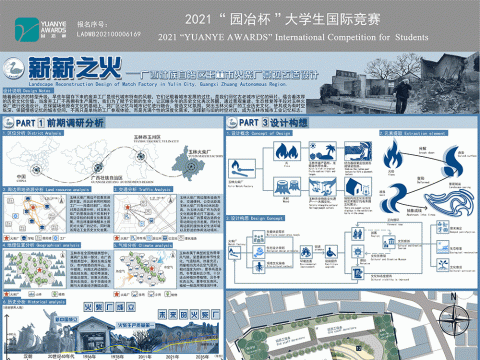 薪薪之火——广西壮族自治区玉林市火柴厂景观改造设计