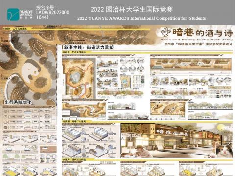 暗巷的酒与诗——沈阳市“彩塔路—五里河街”街区景观更新设计