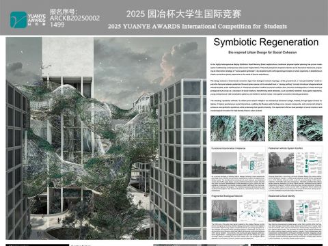 Symbiotic Regeneration 城市共生--基于仿生计算在城市设计中的运用