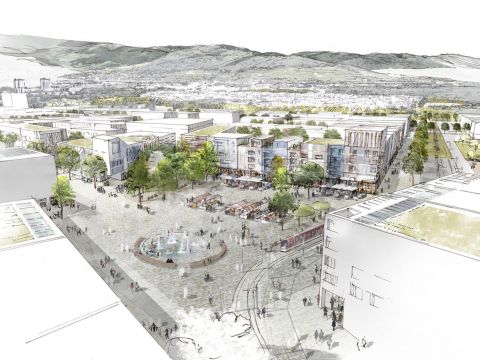 A New District at Dietenbach Freiburg, Germany/德国弗莱堡迪岑巴赫新城区规划