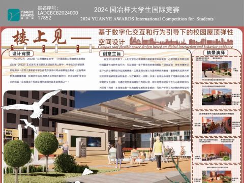 楼上见——基于数字化交互和行为引导下的校园屋顶弹性空间设计