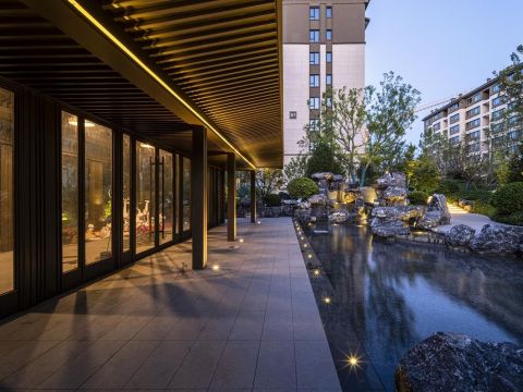 济南神武项目B6地块大区园林景观工程