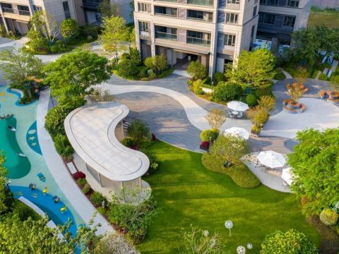 绿城佛山杨柳俊园二期景观绿化及市政工程