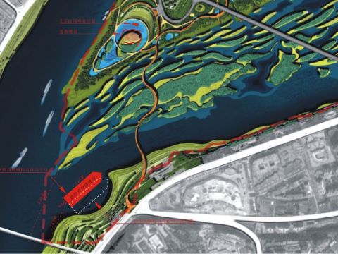 文硕景观 | 四川南充上中坝生态湿地音乐喷泉水景秀