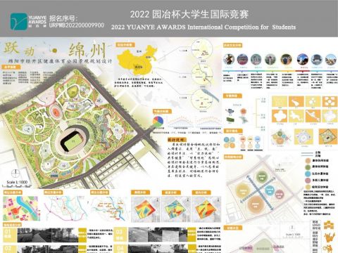 跃动·绵州——绵阳市经开区健康体育公园景观规划设计