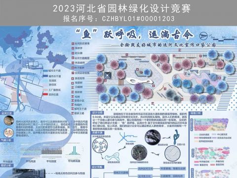 “鱼”跃呼吸，运淌古今—基于全年龄段友好城市的运河文化宣传口袋公园