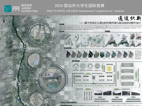 通途织新——基于空间正义理论的济南市港九路沿线空间提升设计