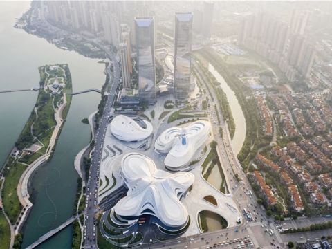 扎哈•哈迪德建筑事务所丨长沙梅溪湖国际文化艺术中心
