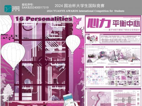 心力平衡中心——基于MBTI理论下的办公空间设计